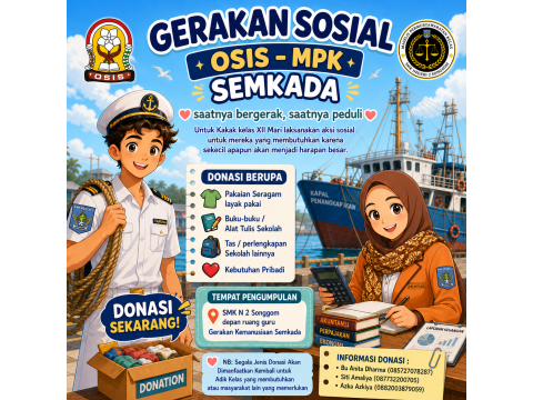GERAKAN SOSIAL OSIS – MPK SEMKADA 